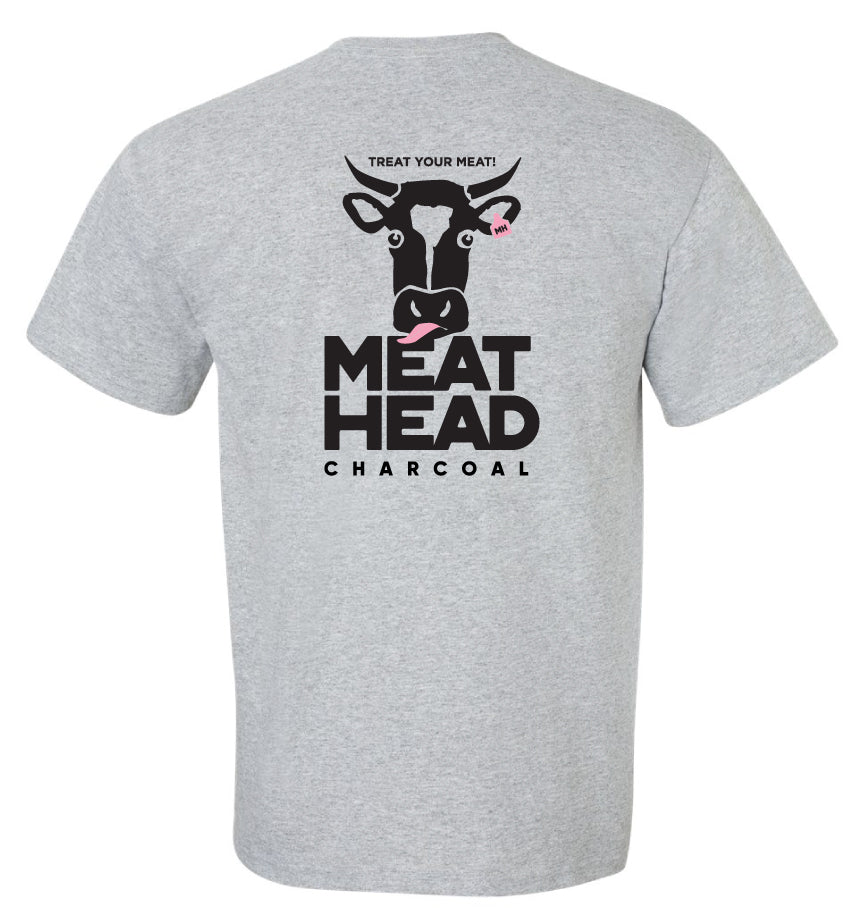 Gray Crewneck Meat Head TShirt