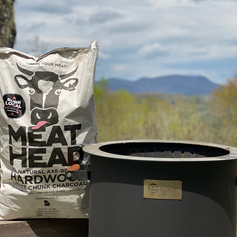 Meat Head Charcoal & Burly Fire Pit