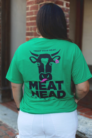 
                  
                    Kelly Green Meat Head T-Shirt
                  
                