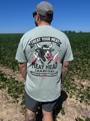 
                  
                    Bay "Treat Your Meat" Meat Head T-Shirt
                  
                