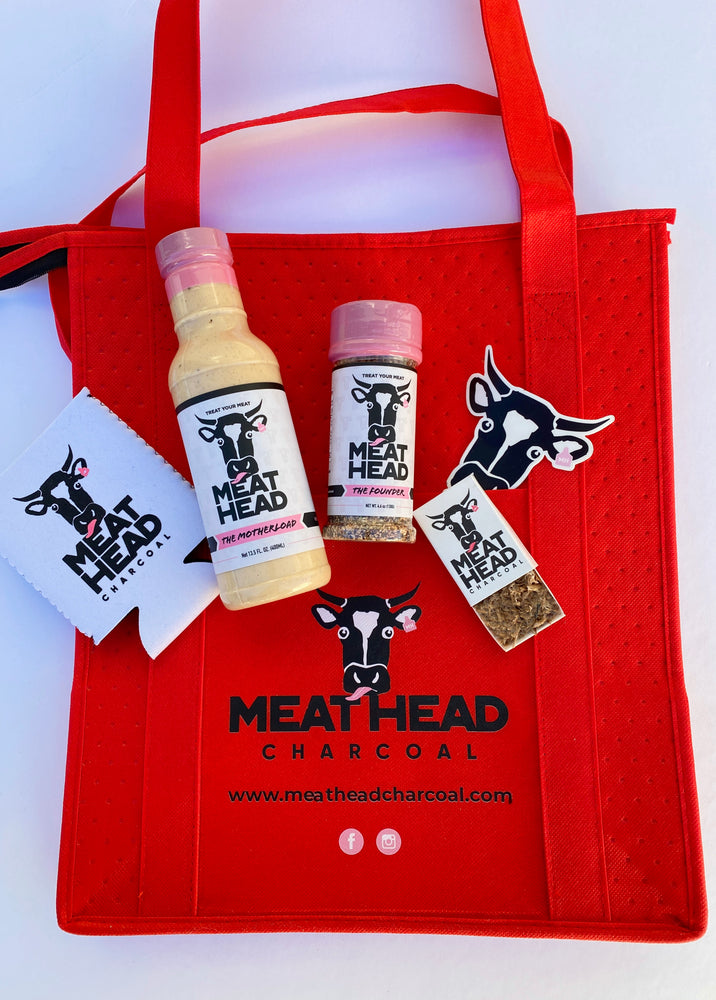 The Ultimate Meat Head Charcoal Gift Bag